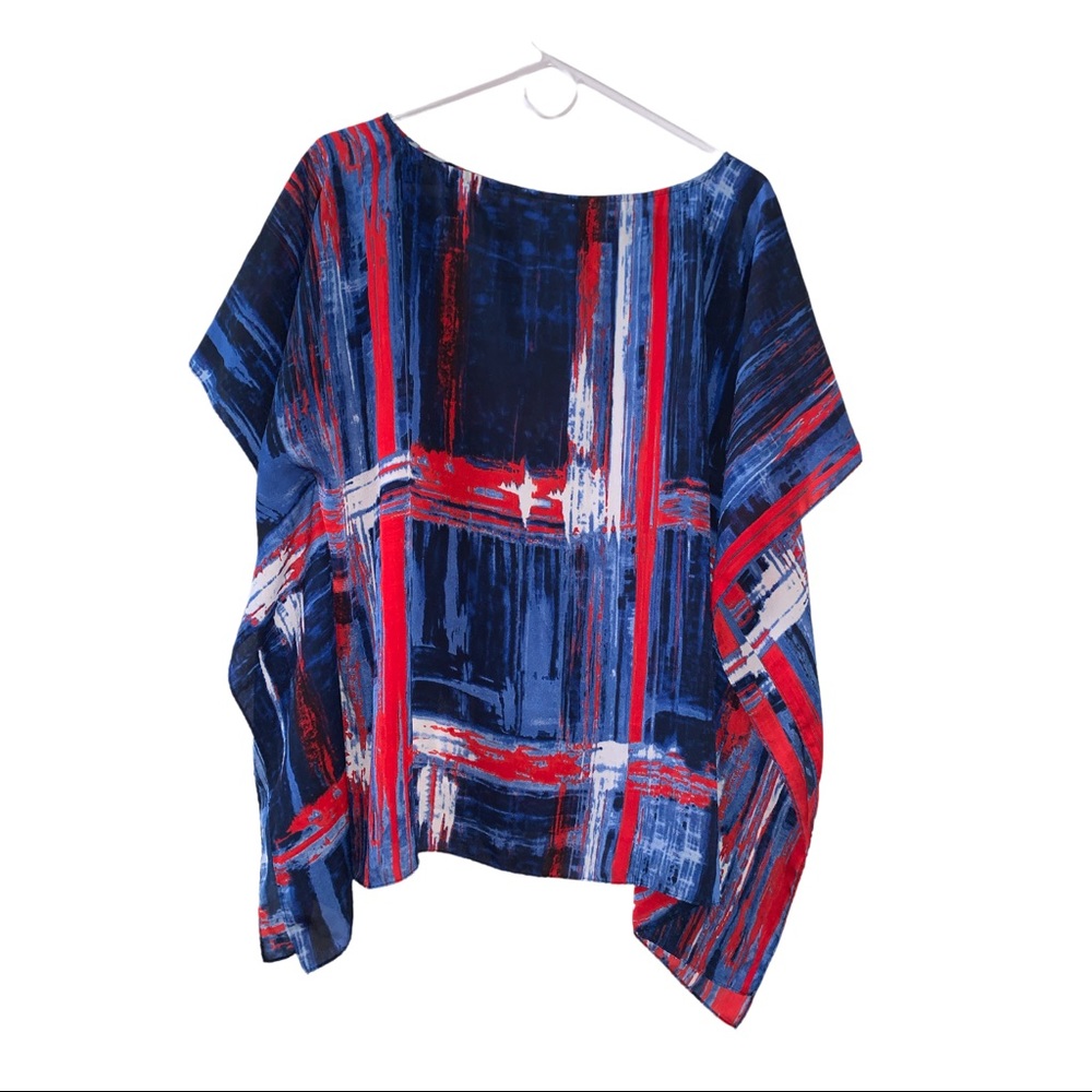 ✨Jones New York Size M Red/White/Blue